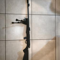 Carabine ROSSI 8122 Cal 22LR + Bipied + Silencieux encheres 1euros sans prix de reserve
