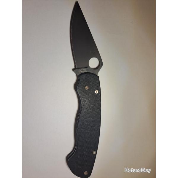 Spyderco Paramilitary 1 full black rare