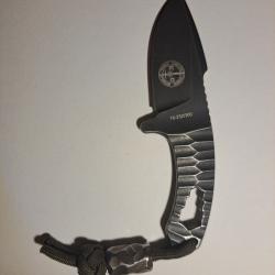 Couteau de cou Pohl Force Kaila One Black stonewhash