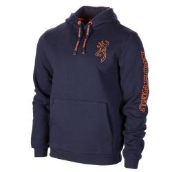 SWEAT CAPUCHE SNAPSHOT BLEU - 2XL - BROWNING