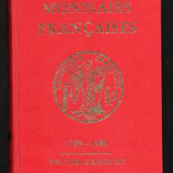 monnaies fran&ccedil;aises 1789-1985 de victor gadoury 7&egrave;me &eacute;dition