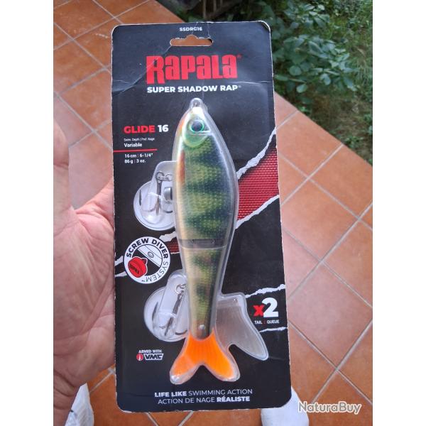 Leurre RAPALA super shadow RAP, Neuf