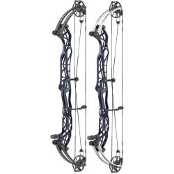 HOYT - CONCEPT XTS 40 50-60 # GAUCHER (LH) BLUE ON BLACK Satin Noir CDM