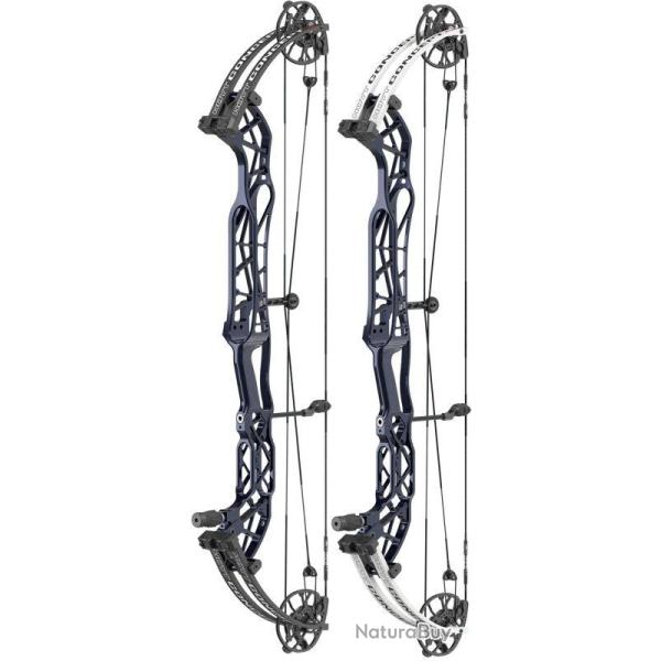 HOYT - CONCEPT XTS 40 50-60 # GAUCHER (LH) BLUE ON BLACK Satin Noir TDM