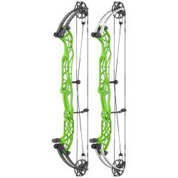 HOYT - CONCEPT XTS 40 30-40 # DROITIER (RH) TWISTED GREEN Satin Blanc CDM