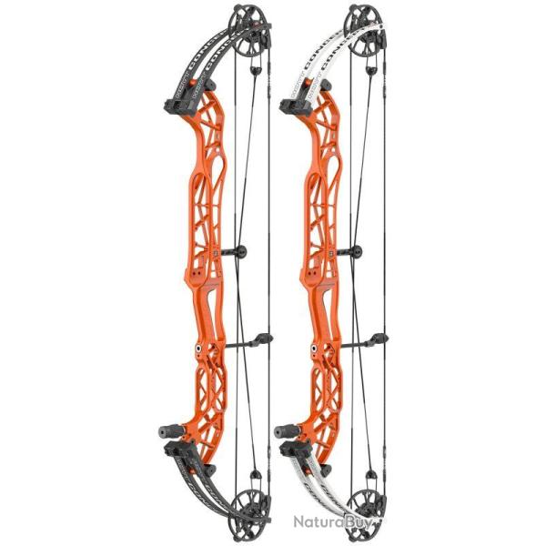 HOYT - CONCEPT XTS 40 GAUCHER (LH) 55-65 # M. PERFECT ORANGE Satin Noir CDM