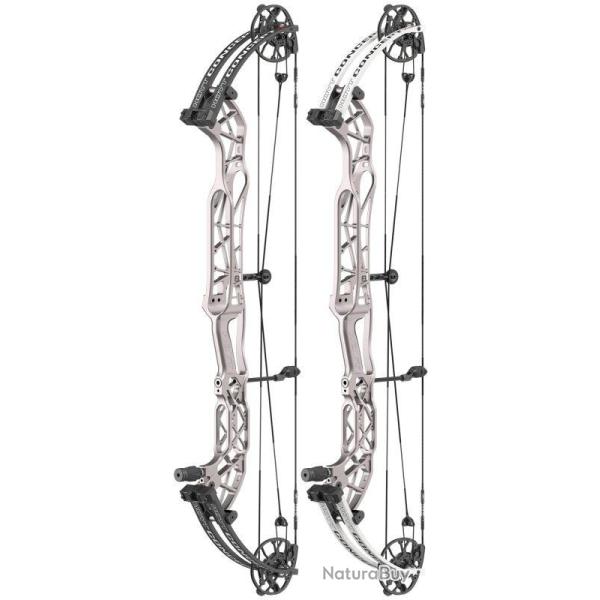 HOYT - CONCEPT XTS 40 30-40 # GAUCHER (LH) TI SILVER Satin Blanc CDM