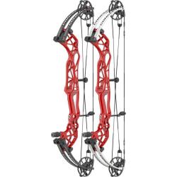 HOYT - CONCEPT XTS 34 GAUCHER (LH) 45-55 # RED FLARE Satin Noir TDM