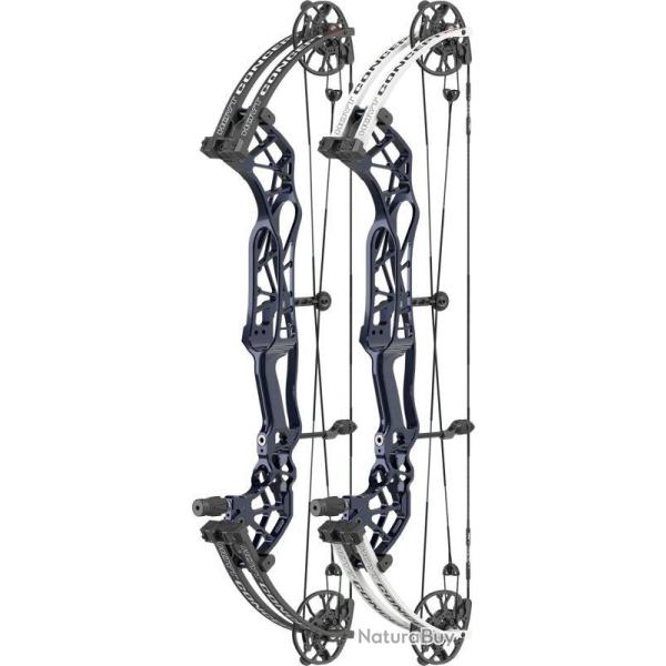 HOYT - CONCEPT XTS 34 GAUCHER (LH) 45-55 # BLUE ON BLACK Satin Noir CDM
