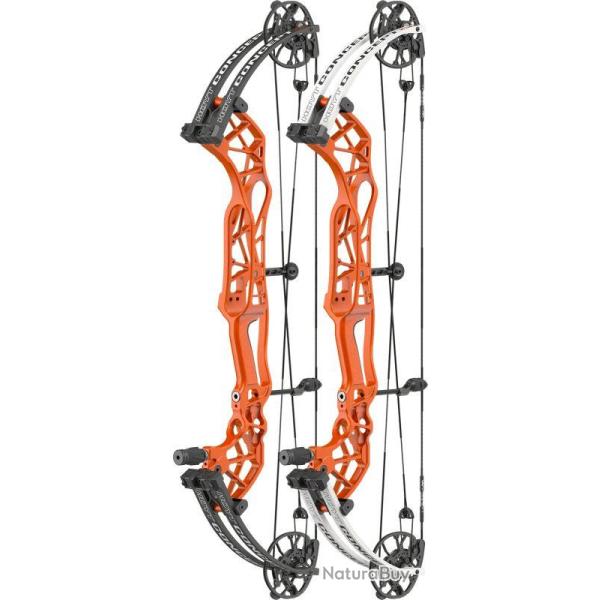 HOYT - CONCEPT XTS 34 DROITIER (RH) 45-55 # M. PERFECT ORANGE Satin Blanc CDM