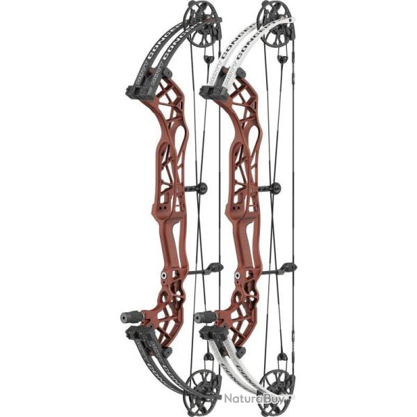 HOYT - CONCEPT XTS 34 DROITIER (RH) 55-65 # GEORGIA CLAY Satin Noir CDM