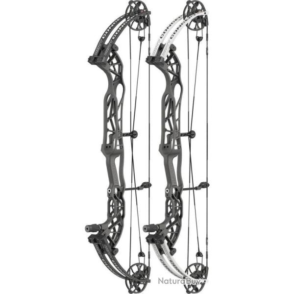 HOYT - CONCEPT XTS 37 30-40 # DROITIER (RH) BLACK OUT Satin Blanc TDM