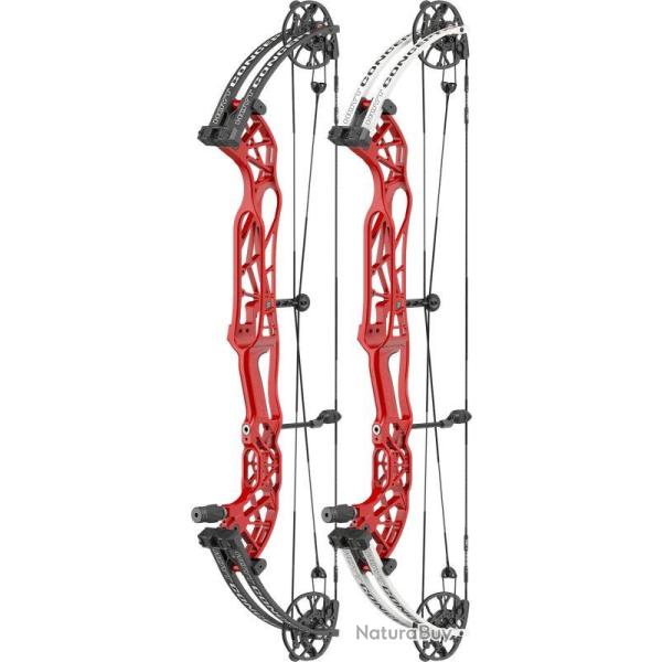 HOYT - CONCEPT XTS 37 GAUCHER (LH) 55-65 # RED FLARE Satin Blanc CDM