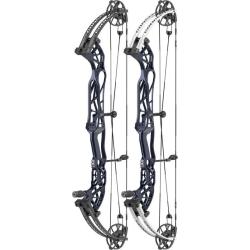 HOYT - CONCEPT XTS 37 30-40 # GAUCHER (LH) BLUE ON BLACK Satin Blanc CDM