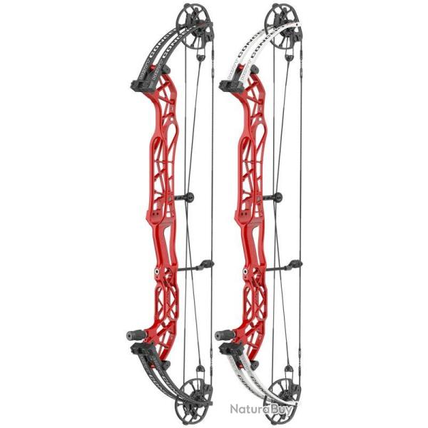 HOYT - CONCEPT XTS 40 LD GAUCHER (LH) 40-50 # RED FLARE Satin Noir