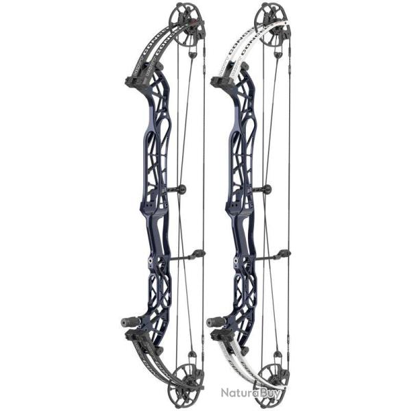 HOYT - CONCEPT XTS 40 LD GAUCHER (LH) 45-55 # BLUE ON BLACK Satin Blanc