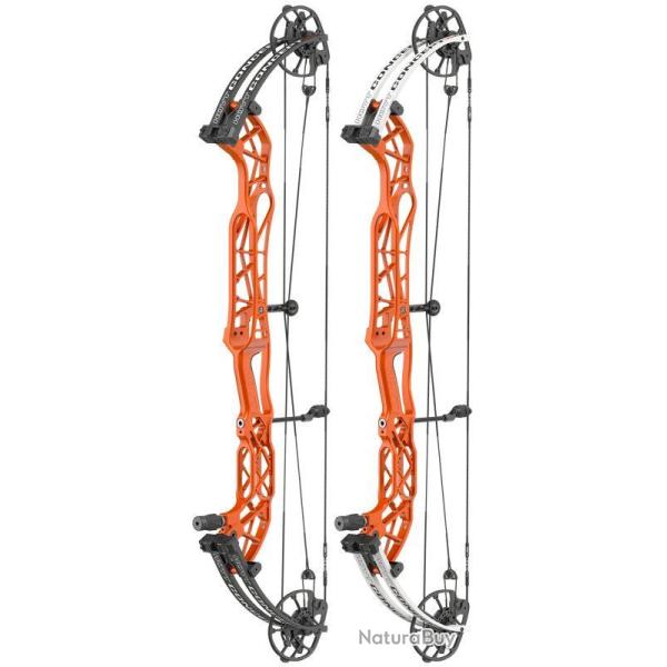 HOYT - CONCEPT XTS 40 LD DROITIER (RH) 55-65 # M. PERFECT ORANGE Satin Blanc