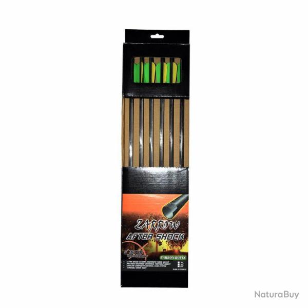 HORI-ZONE - Traits Carbone AFTERSHOCK (x6) 22"