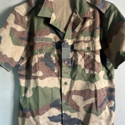 Chemise militaire F2 Arm&eacute;e Fran&ccedil;aise Camo CE - Taille 41/42 (L) - Anti-moustiques