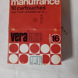 Bo&icirc;te de10 cartouches anciennes MF VERA LUXE cal 16 non ouverte
