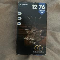 Cartouche sauvestre calibre 12/76