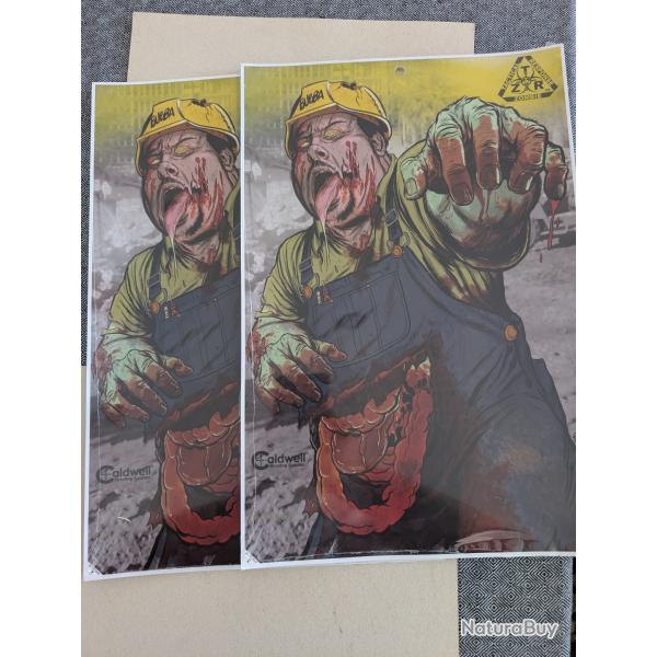 Lots de 2 cibles reactives CALDWELL Flake FF Zombie par 10