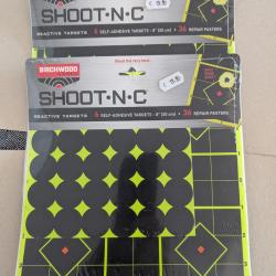 Lots de 2 cibles reactives Birchwood Casey shoot nc