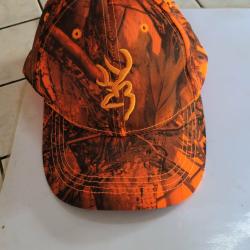 CASQUETTE CAMOUFLAGE CAMO ORANGE