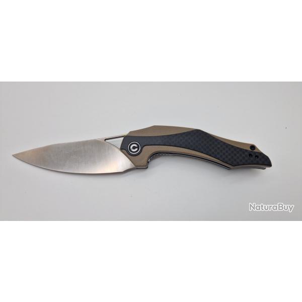 couteau CIVIVI Plethiros Desert Tan C904A