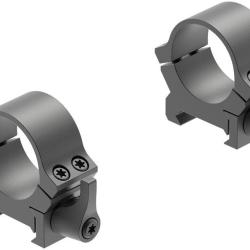 Colliers &agrave; levier pour lunette Leupold QRW2 - 25,4mm - Weaver - Bas
