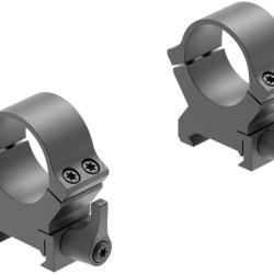 Colliers &agrave; levier pour lunette Leupold QRW2 - 25,4mm - Weaver - Haut