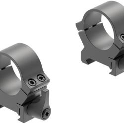 Colliers &agrave; levier pour lunette Leupold QRW2 - 25,4mm - Weaver - Moyen