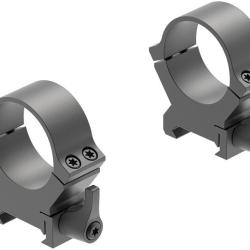Colliers &agrave; levier pour lunette Leupold QRW2 - 30mm - Weaver - Haut