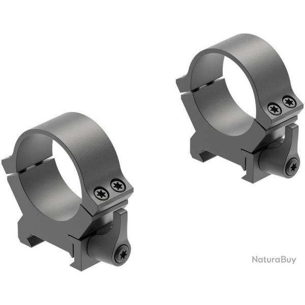 Colliers � levier pour lunette Leupold QRW2 - 30mm - Weaver - Moyen