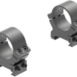 Colliers pour lunette Leupold PRW2 - 25,4mm - Weaver - Moyen