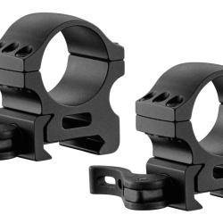 Colliers pour lunette de tir &agrave; levier 6 vis Kasterberg - Rail Weaver