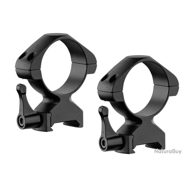 Colliers pour lunette de tir � levier - Diam. 34 mm - Rail Weaver