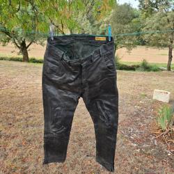 pantalon titan verney caron cuir de bufle taille 44