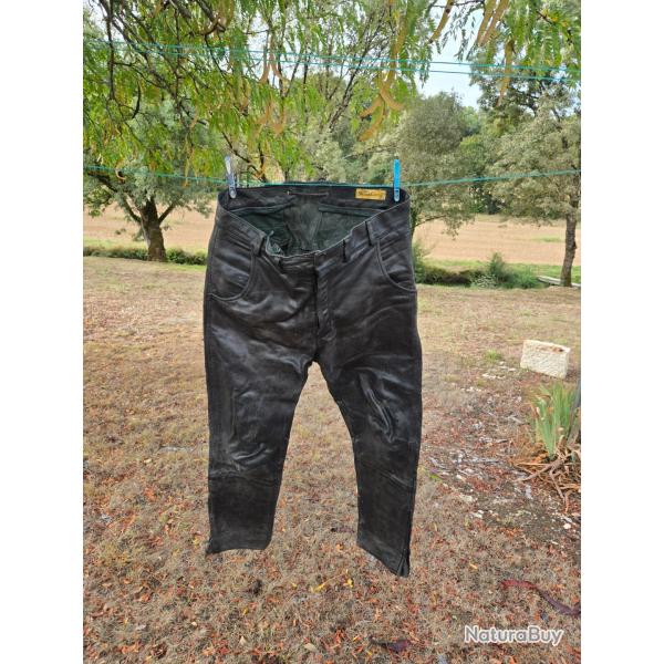 pantalon titan verney caron cuir de bufle taille 44