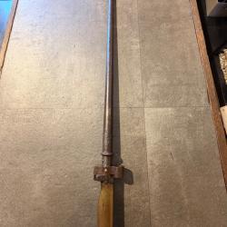 ENCHERES 1� - BAIONNETTE FRANCAISE 1886 "ROSALIE"
