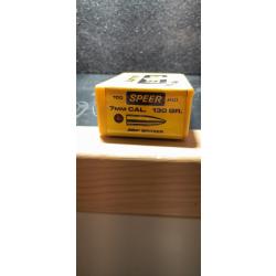 Ogives rechargement 7mn 284 Spitzer 130gr