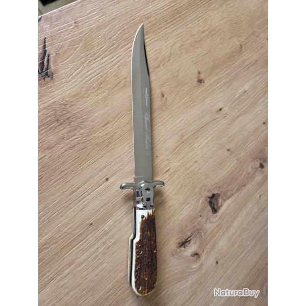 Couteau fox knife 648 corne de cerf jamais utilis�