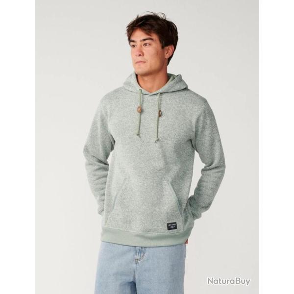 Sweat Capuche Homme Rip Curl "CLASSIC SURF CRESCENT HOOD" L Gris
