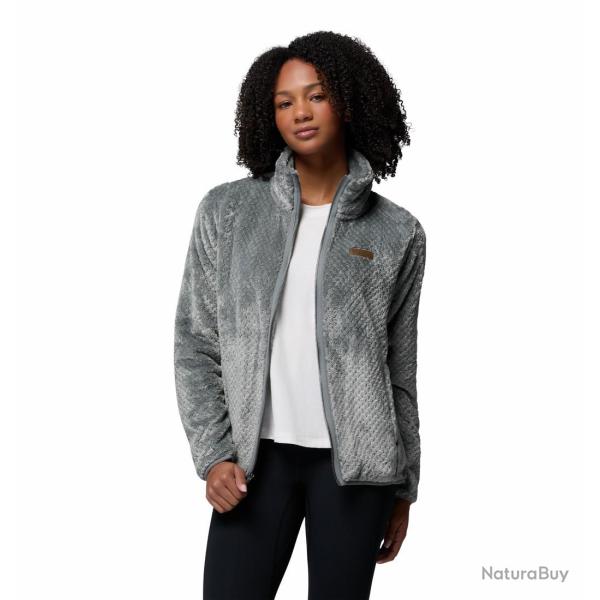 Veste Polaire Randonn�e Columbia "Fire Side II Sherpa Full Zip" XS Gris
