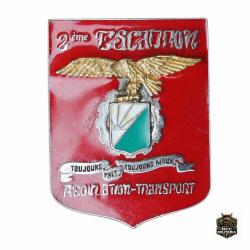 Insigne militaire du 2e escadron du 121e R&eacute;giment du Train - JMM Insignes