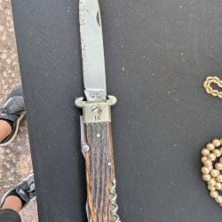 Couteau bargeon chasse extracteur