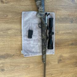 Carabine &agrave; verrou FRANCHI 243 avec lunette 12X50