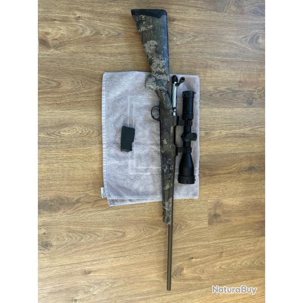 Carabine � verrou FRANCHI 243 avec lunette 12X50