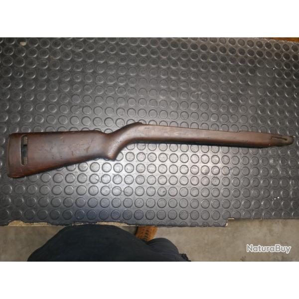 Crosse de carabine USM 1 WW2 sous traitant IO et repassage en Arsenal AAG
