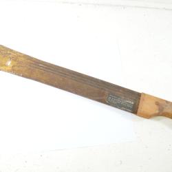 Machette tch&eacute;coslovaque LION Merkuria, ann&eacute;es 1950 MACHETS BRAND LION. Survie surplus jungle